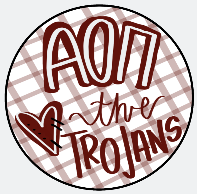 AOII loves the Trojans